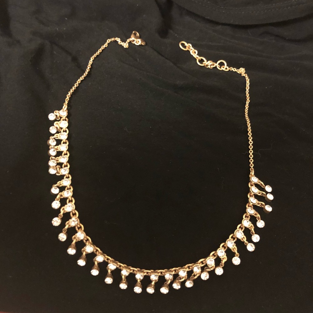 J.Crew Rhinestoned Necklace